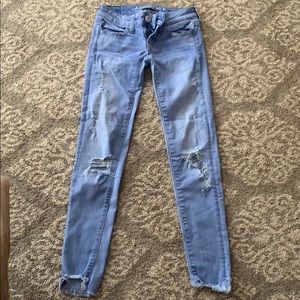 Low-rise jeggings American Eagle jeans
